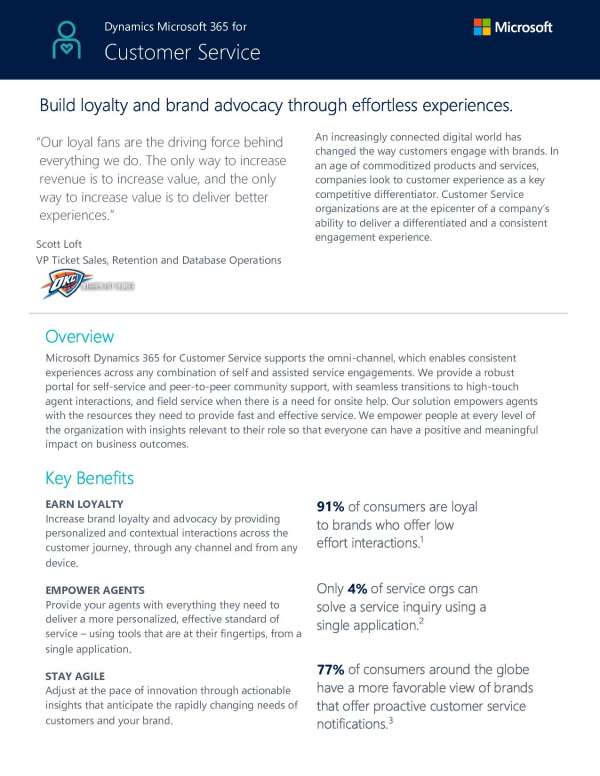 Customer Service Key Capabilities