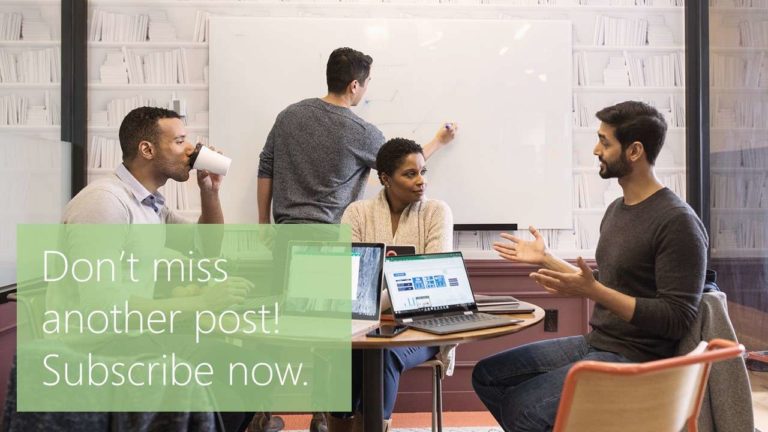Don’t miss another post! Subscribe now.