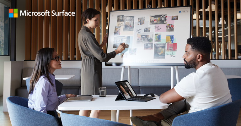 Build a secure, productive hybrid workplace with Surface for Business