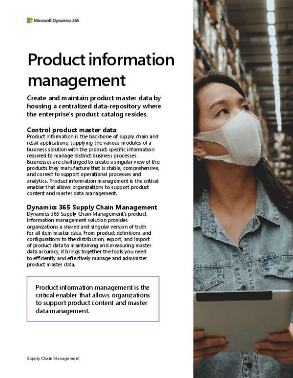 Product Information Management