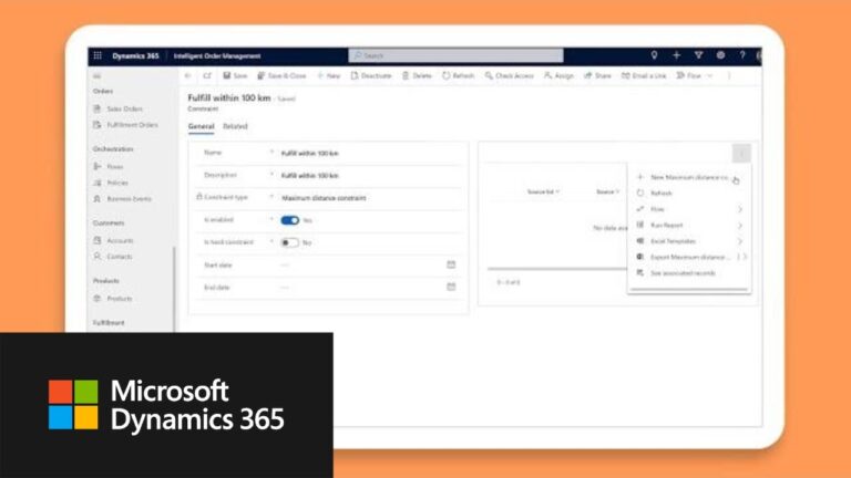 Microsoft Dynamics 365 Intelligent Order Management — Adapt Faster to Changing Business Models