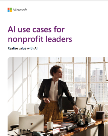 AI use cases for nonprofit leaders