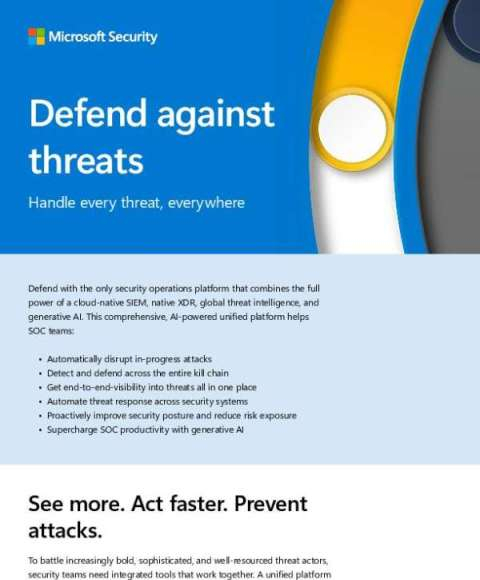 Defend Against Threats