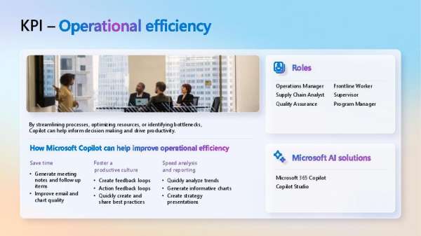 Improving Operational Efficiency with Copilot