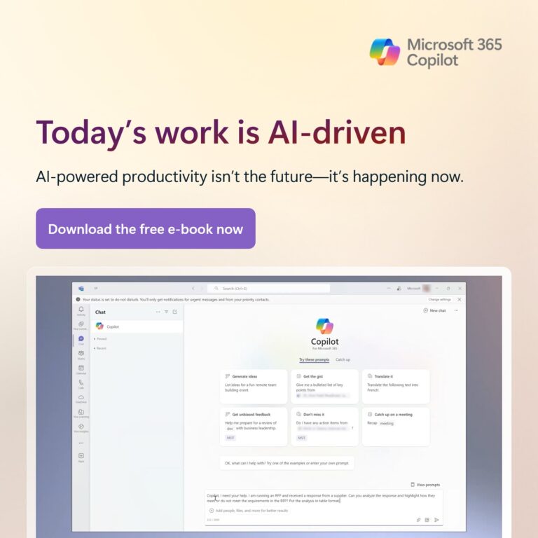 Want to combine AI productivity with strong compliance? DM me to learn how Mowry International can help you drive results with @Copilot for @Microsoft 365 + Microsoft Purview. @MSFTSecurity