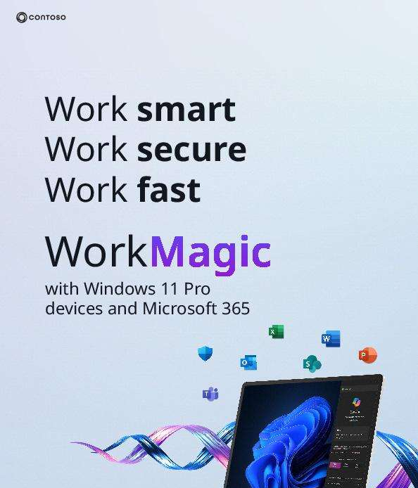 WorkMagic with Windows 11 Pro devices and MS 365