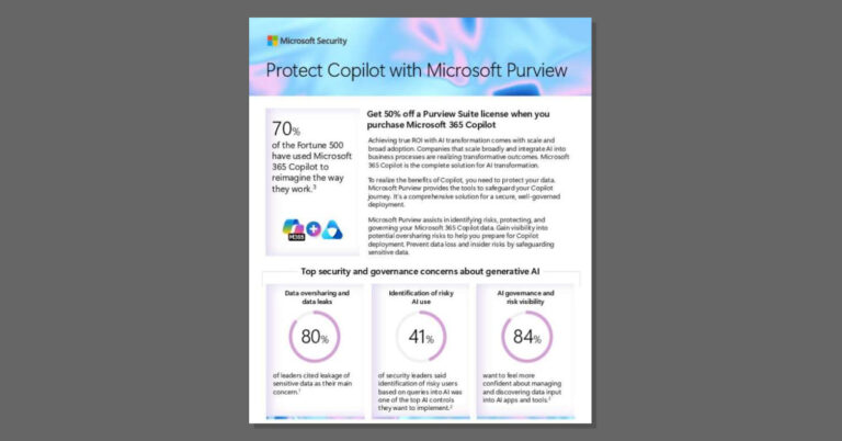 Protect Copilot with Microsoft Purview